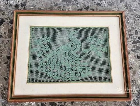 Quadro all uncinetto colore - all',