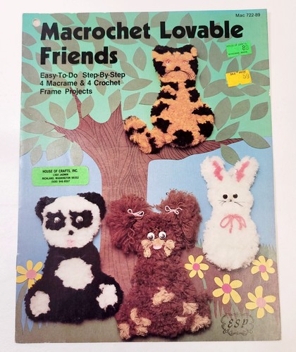 Macrochet lovable friends - macrochet, 4