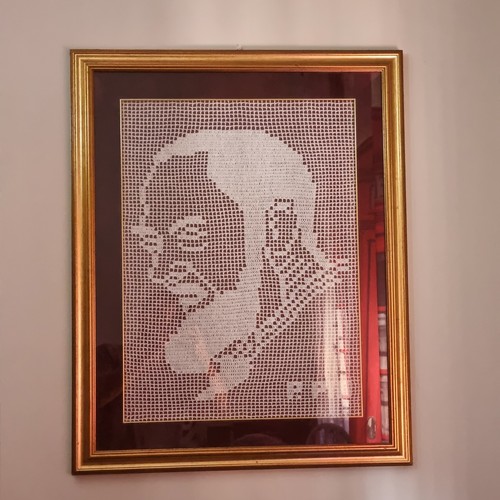 Ritratto all uncinetto - ritratto, di
