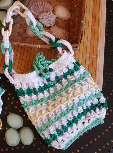 Sicilian bag all - , crochet
