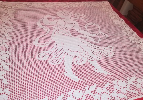 Quadro all uncinetto fatto - all'uncinetto, a
